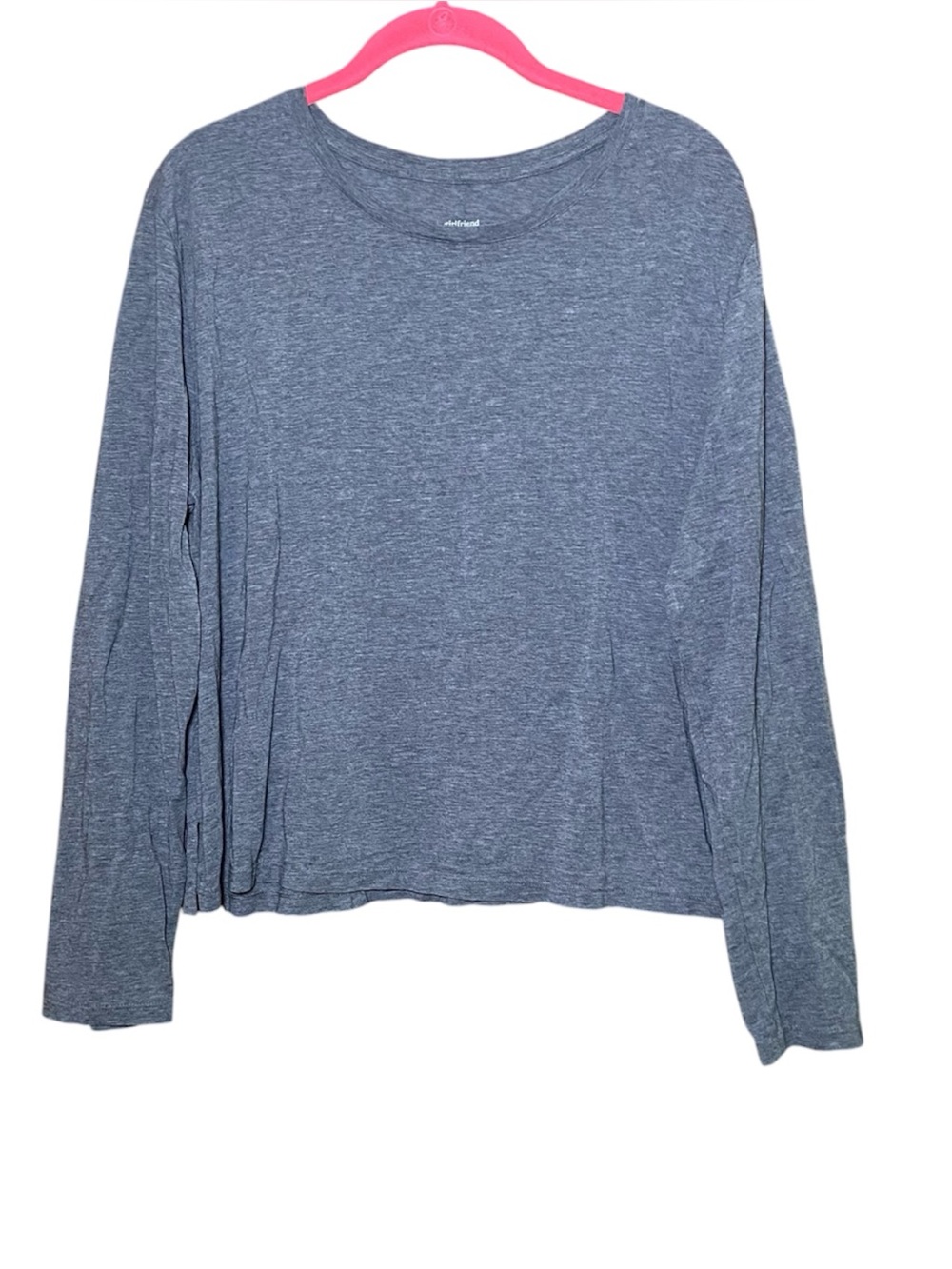 Girlfriend Collective ReSet Tee Gray XL Clean Girl Minimalist Lounge Basic